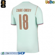 Maglie da calcio Francia Warren Zaire-Emery #18 Seconda Maglia Mondiali 2026  Manica Corta